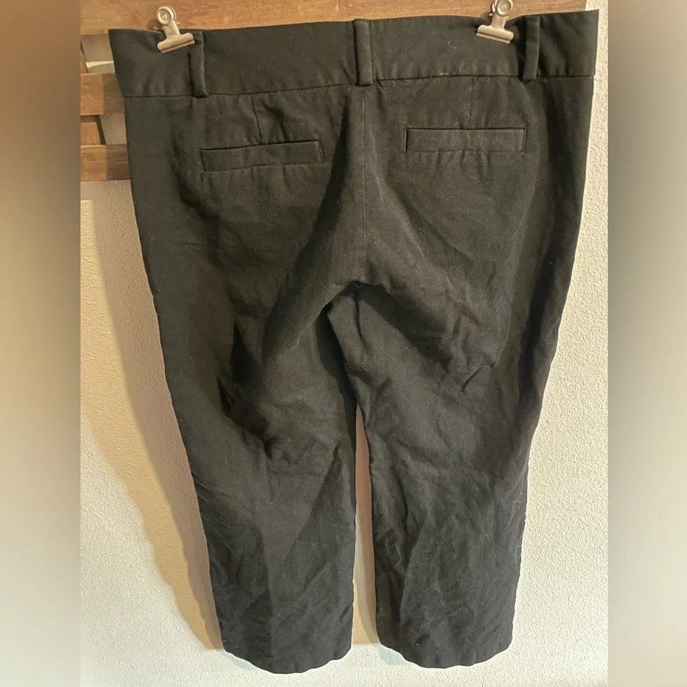 Banana Republic jackson fit‎ black slack pants for women straighth leg size 8